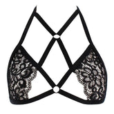 Garter Belt Sexy Lace Hollow Bandage Bra - Seductiva
